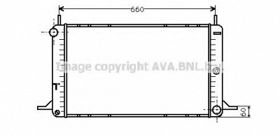 AVA QUALITY COOLING fd2088 -  Радиатор, охлаждение двигателя